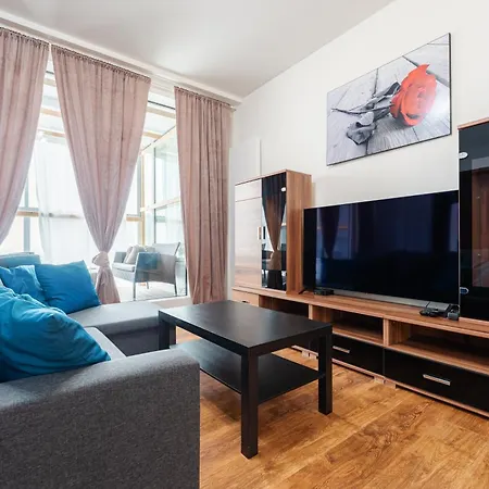 High Floor 2br Downtown With Danube View Balcony Parking Available * Bratislava
